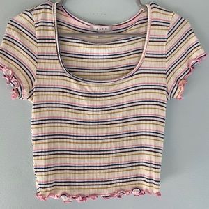 Multicolored Stripe T-Shirt